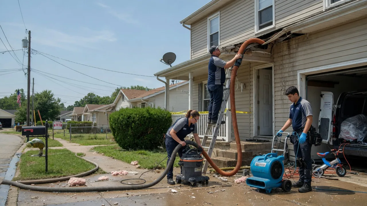 Water Damage Restoration in Galesburg, KS near me